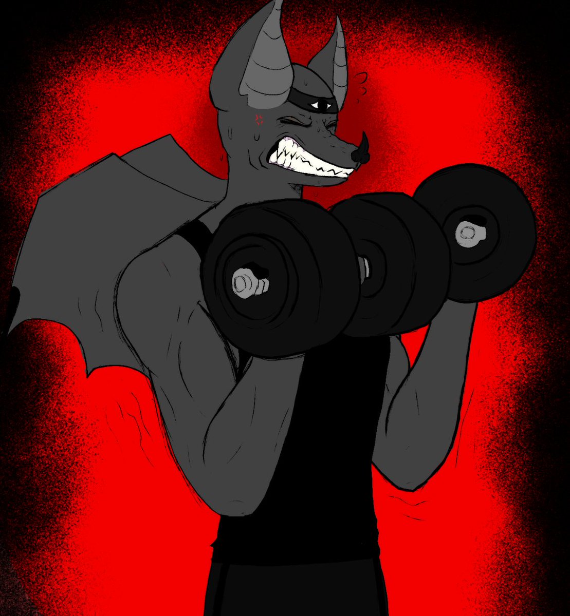 Spooky_Batz's tweet photo. some Azzie pump for Biceptember 💪

(on the last day of the month..) https://t.co/2l0XfsXToH