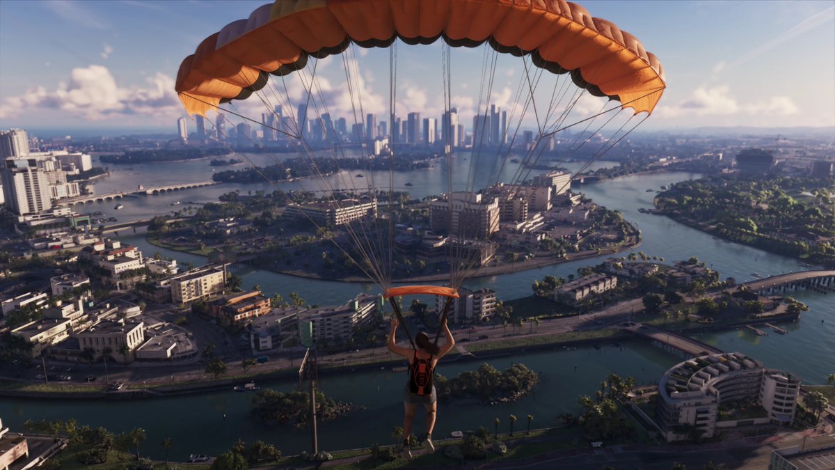 iGrandTheftAuto's tweet photo. GTA 6 DROPS NEXT MONTH IN AMERICA 🇺🇸

It's officially October 1st, which means only 1,176 hours until Miami can explore Vice City once again 🌴 https://t.co/s3QYiG3nHH