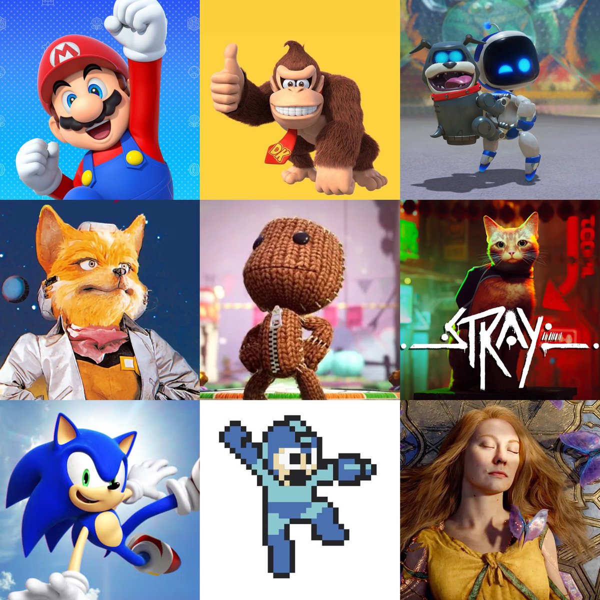 mediumraregame's tweet photo. I’ve played as a chubby little plumber, talking fox pilot, hedgehog tapped into the speed force, barrel throwing gorilla, child made of burlap, more robots than I can count, a literal cat, just to name a few…

And you think we’re drawing the line… at warrior mom? https://t.co/MQqgSo0ahn