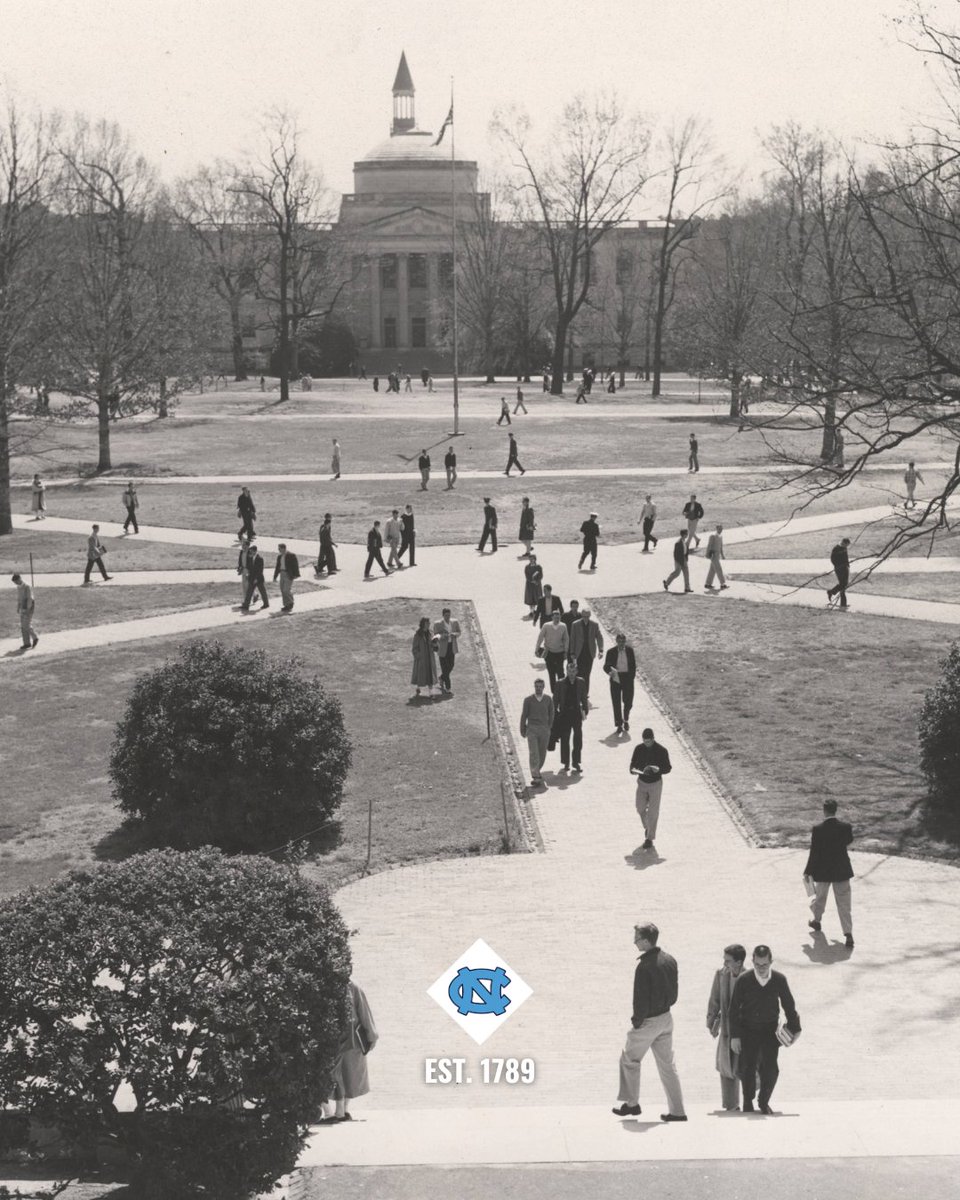 UNC's tweet photo. A celebration 233 years in the making. 🎉

Join us on Oct. 12 at the Bell Tower as we celebrate the University’s 233rd birthday. Enjoy an evening featuring a light show, yard games, student performances, giveaways and food trucks. ➡️ https://t.co/hCWYTSv87a https://t.co/ueoF4DPLeH