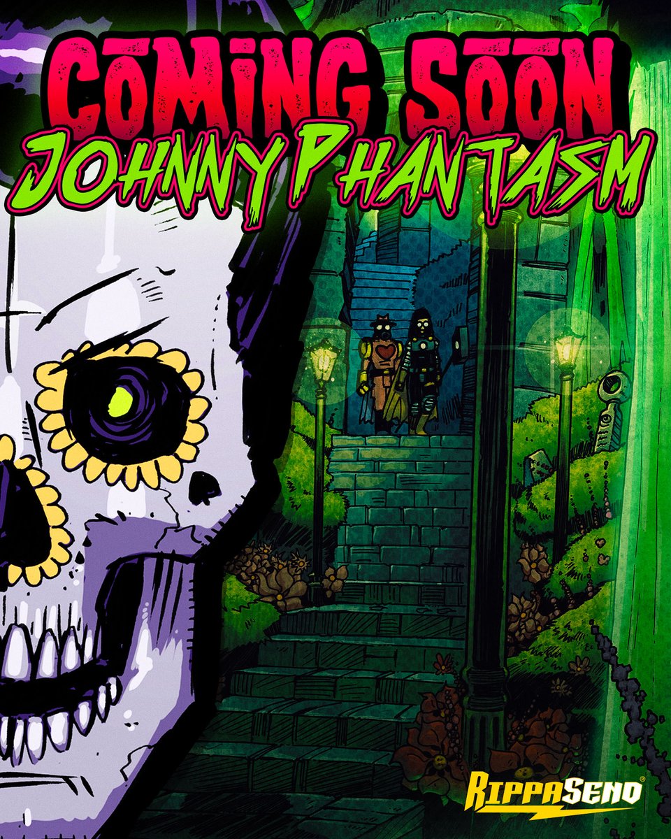 RippaSend's tweet photo. Who is Johnny Phantasm!? Find out soon… https://t.co/m2rh3UrCyD