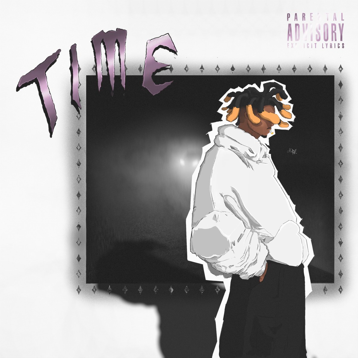 Alebvf19's tweet photo. Time - Juice WRLD cover art by me https://t.co/NhT3PDjp4s