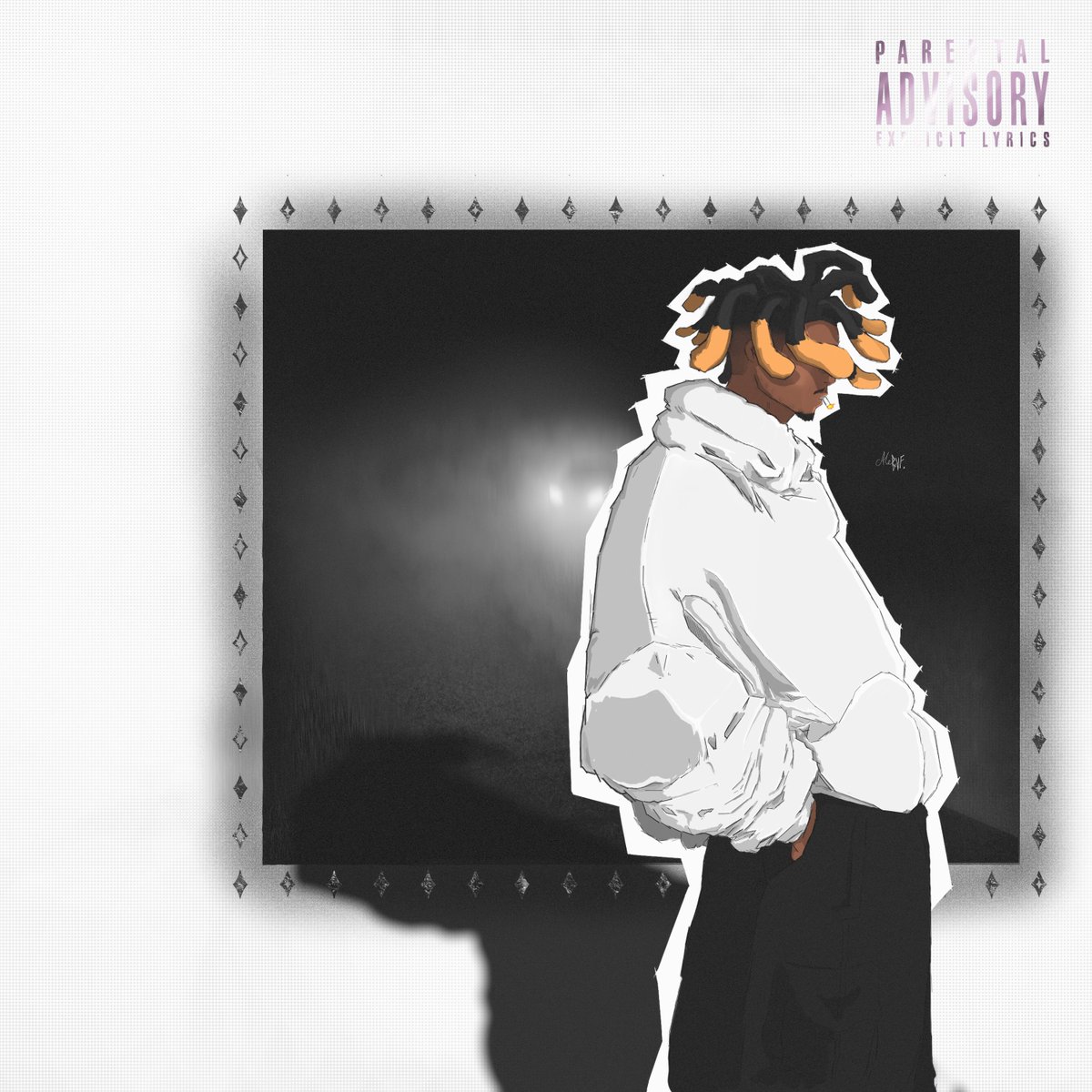 Alebvf19's tweet photo. Time - Juice WRLD cover art by me https://t.co/NhT3PDjp4s