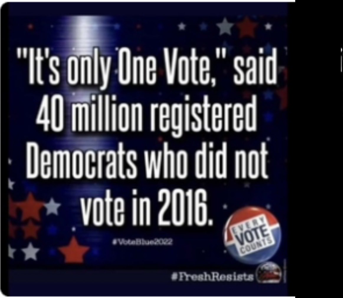 michaelt5656's tweet photo. If you love this country PLEASE vote in the midterms. https://t.co/T76gB6KFMs