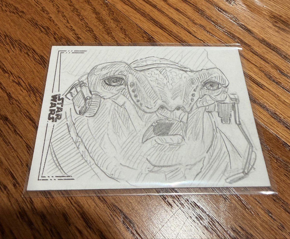 1YAOYAS's tweet photo. Looking for some help, trying to figure out who this #Starwars character is.  The artist is Isiah X Bradley, we reached out on Facebook but haven’t heard back.   Thanks for the help!  @CardPurchaser @starwars @Topps #starwarsgalaxy https://t.co/qjMXkX2CSO