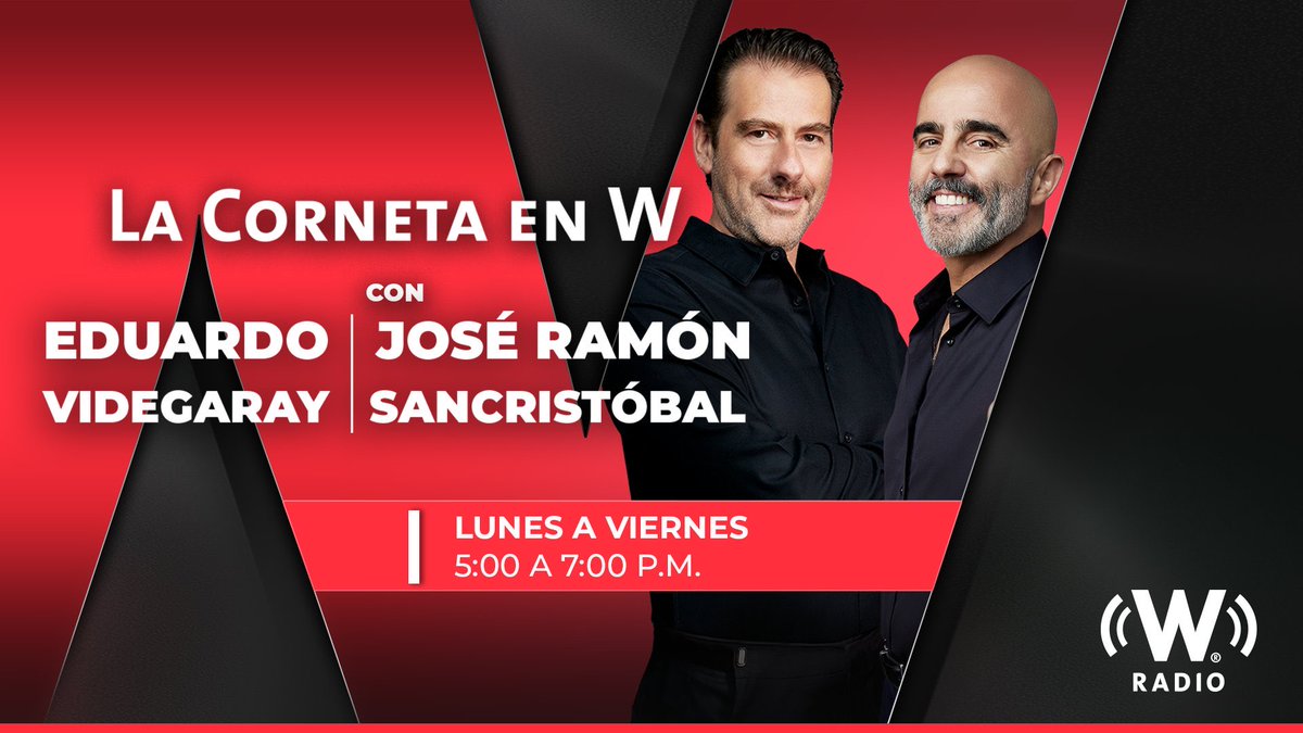 ElNuevoOficial's tweet photo. Amigos que escuchan @lacornetafm por @WRADIOMexico Cambiamos de horario. Ahora vamos de 5 a 7 PM

@EVIDEGARAY @jrsestaca https://t.co/o15aSdVE5m