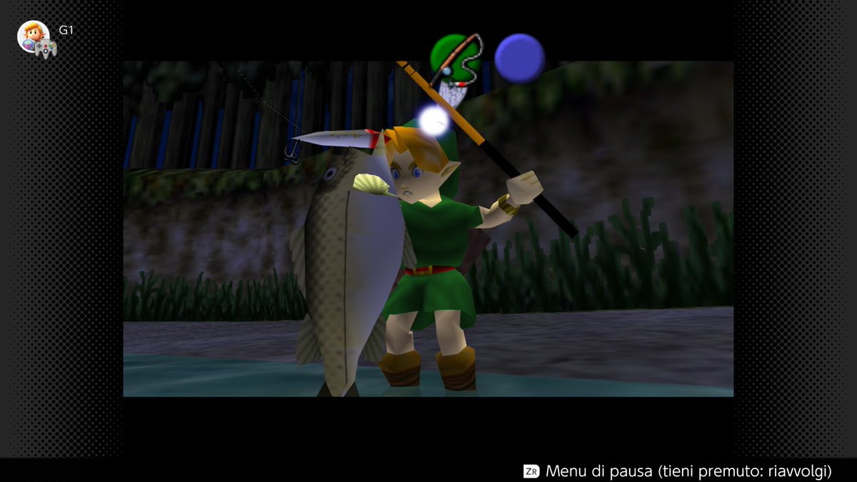 PiramideRossa87's tweet photo. From the tranquil vibes of the Sacred Forest Meadow to the depths of the Fire Temple, the grind never stops in Ocarina of Time on #NintendoSwitchOnline.
Currently decompressing from that dungeon run with some serious fishing therapy. 🎣✨
#Zelda #OcarinaOfTime #N64 #RetroGaming" https://t.co/FhiMwq1D6D