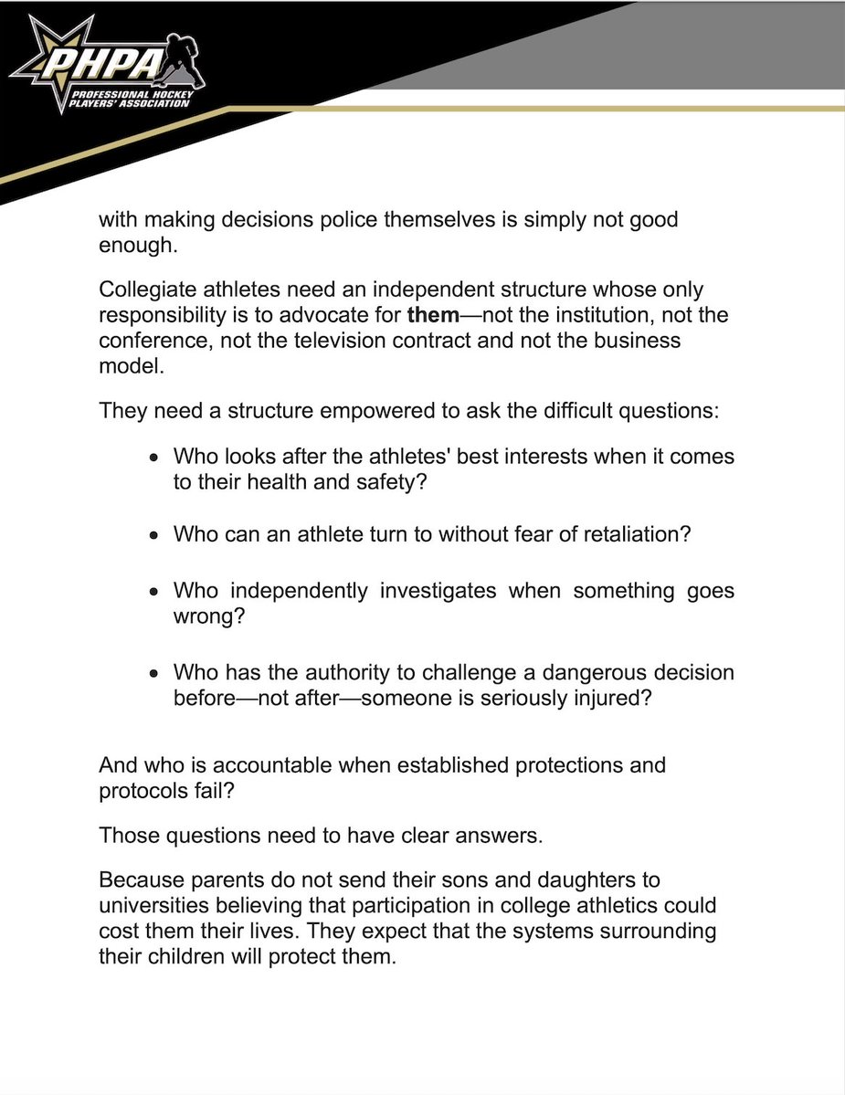 thephpa's tweet photo. A statement from PHPA Executive Director Brian Ramsay https://t.co/GxNTMzjUB4