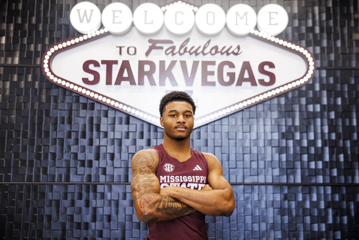 ZionWilliams13_'s tweet photo. Big thank you to Mississippi State for an amazing weekend. Truly grateful for the opportunity to experience the program, meet the coaches and athletes, and see what Hail State is all about.
 Appreciate the hospitality and the love throughout the visit. The future is looking bright in Starkville. 🐶⚡️

#HailState #OfficialVisit #MississippiState #TrackAndField #Recruiting #uncomitted