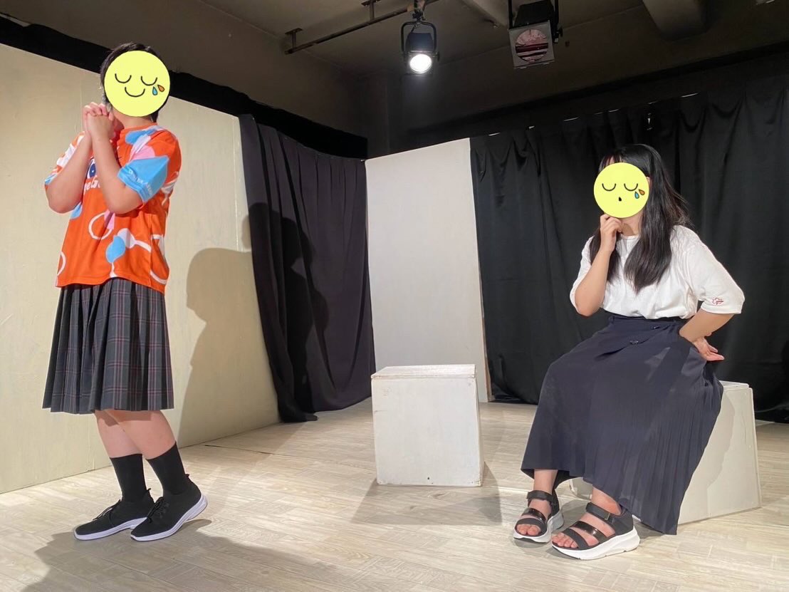 EBayrs23's tweet photo. 東京学芸大学 演劇サークル 劇団なきがお 第55回夏公演
「世界滅亡狂騒歌」

これにて終演となります。

ご観劇くださった皆様、誠にありがとうございました。

また次回の公演でお会いしましょう。ではでは👋

#劇団なきがお #夏公演 https://t.co/wxBSMyU9ny