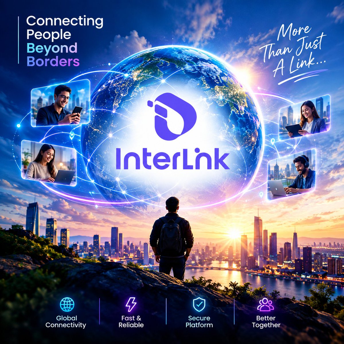 Sojib663's tweet photo. 🌍 Connecting people, powering possibilities, and building a smarter digital future. The world is becoming more connected — and InterLink is at the heart of it. 🚀💜#InterLink #ITLG #ITL #ITLX https://t.co/UoJoJPg8vd