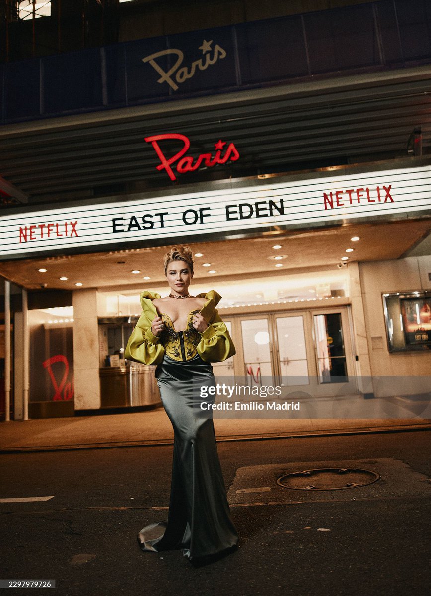 picsfpugh's tweet photo. Florence Pugh attends the East of Eden Premiere on September 30, 2026 in New York City. 📸: (Photo by Emilio Madrid/Getty Images for Netflix) https://t.co/tVZAhCt8EB