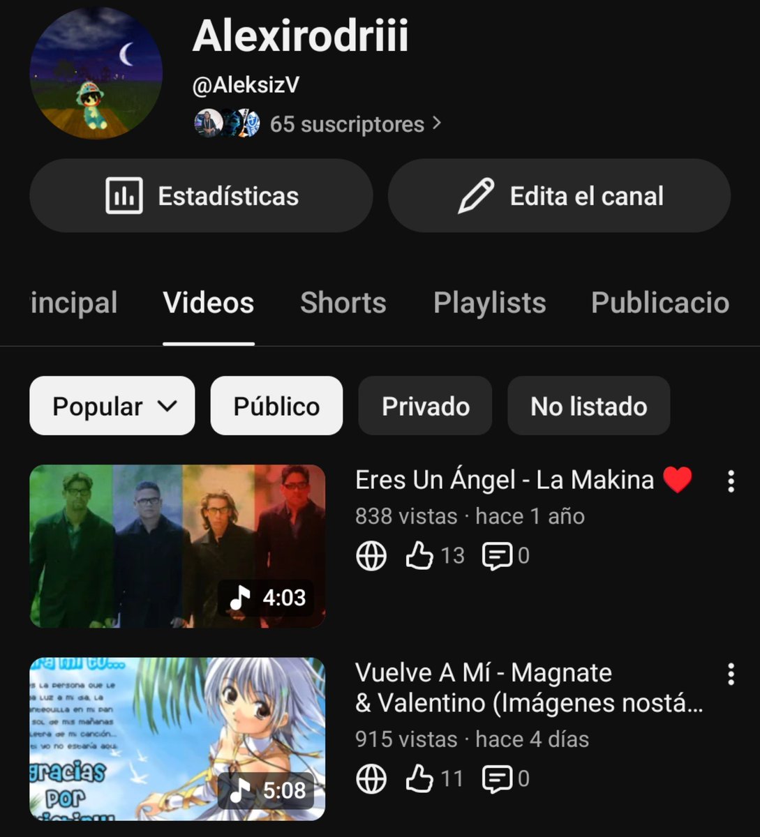 JanusYei's tweet photo. Es inaudito que un vídeo subido hace cuatro días haya superado en visitas a mi vídeo más popular de hace un año. ¡Fantástico! 😳 https://t.co/YxNjeSuOxu