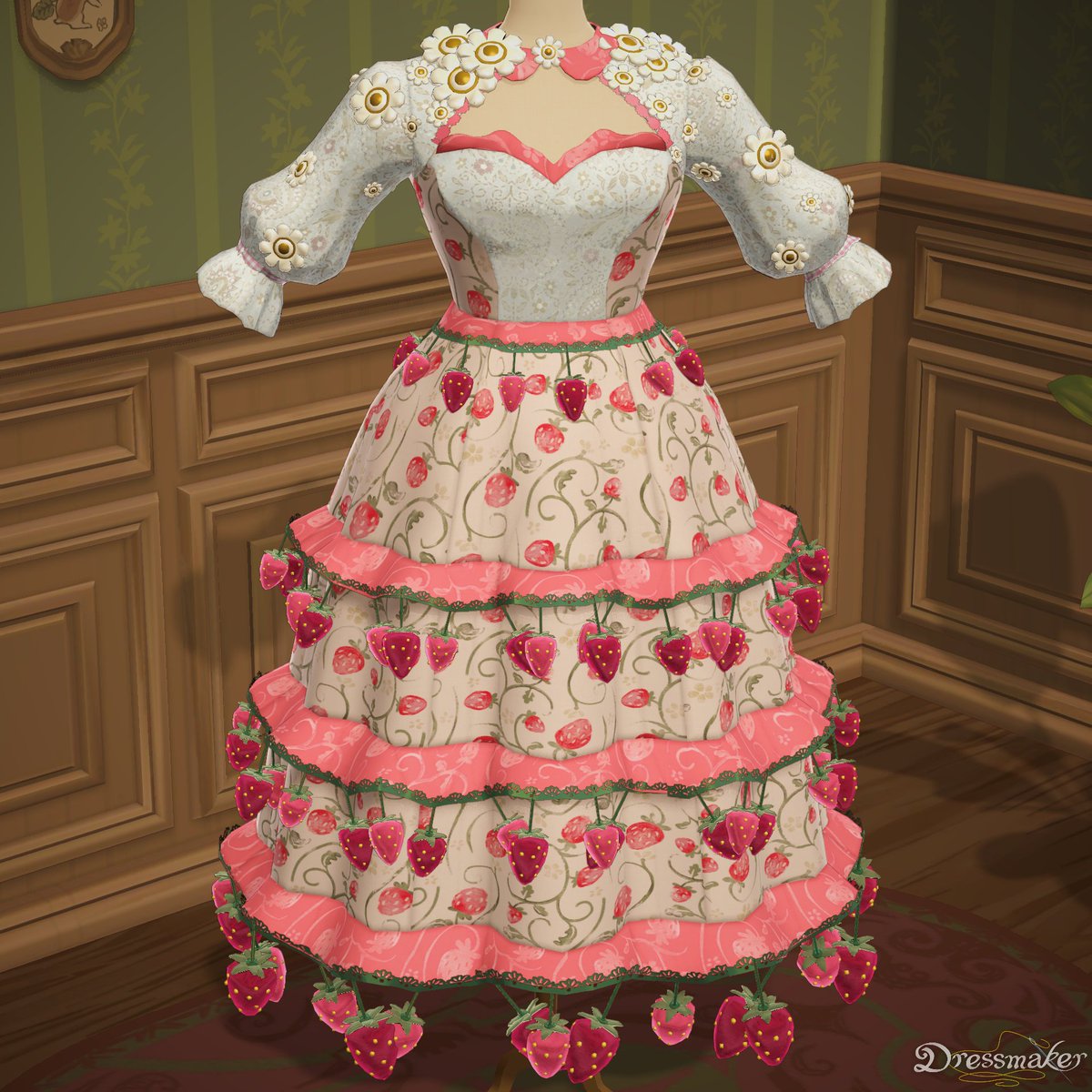 AzulsBitcoin's tweet photo. strawberry dress 🍓🍓🍓🍓 https://t.co/Y3PuKbMDhE