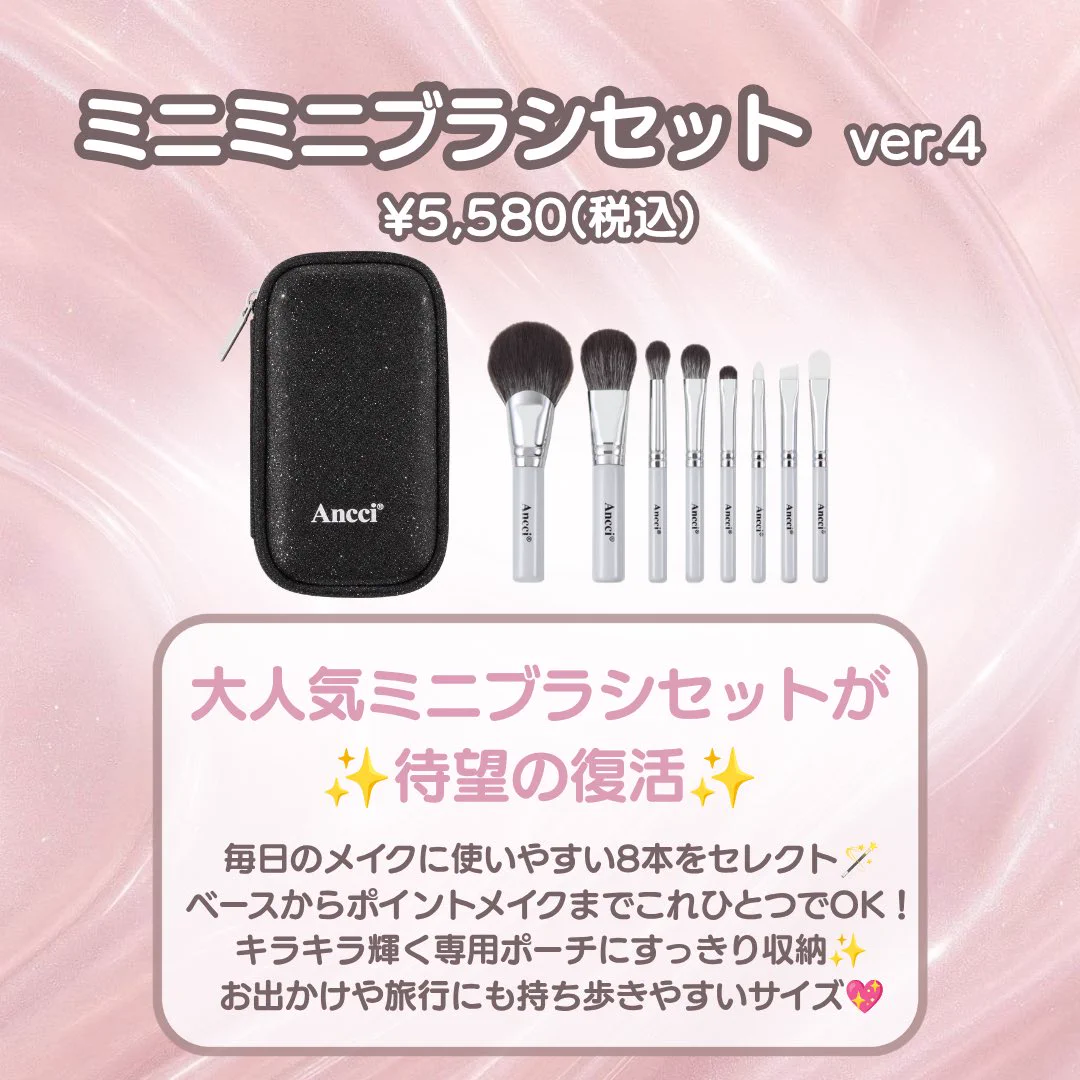 アンシブラシ ケース付き ANCCI brush 5本セット Ancci brush (アンシブラシ)公式 on X: 