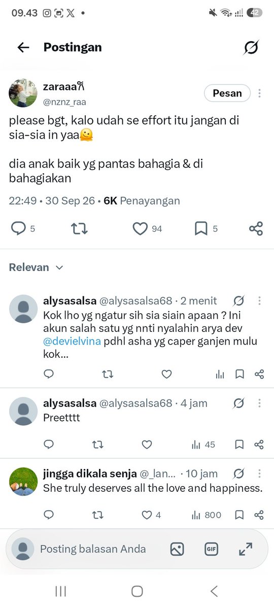 alysasalsa68's tweet photo. @devielvina Ini salah satu akun yg akan ngatain arya nnti udh muji asha anak baik lah...efoort lah...krena naik daun ya psti ngikut mulu lah....kok pd gk ngeh ya https://t.co/qjqMsVVWNU