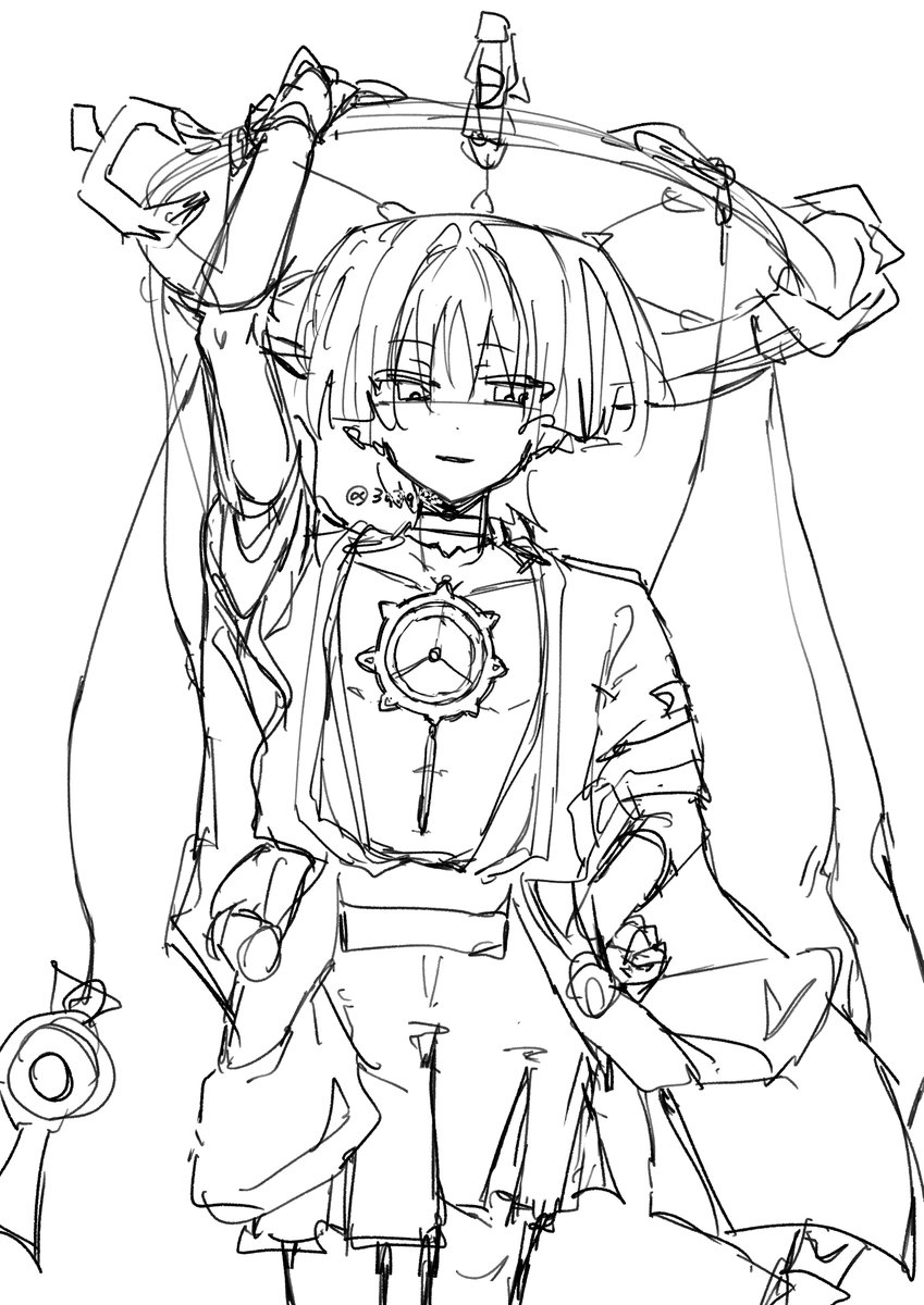3q3qRa's tweet photo. うろ覚えお絵描き https://t.co/NiSub5HgOb