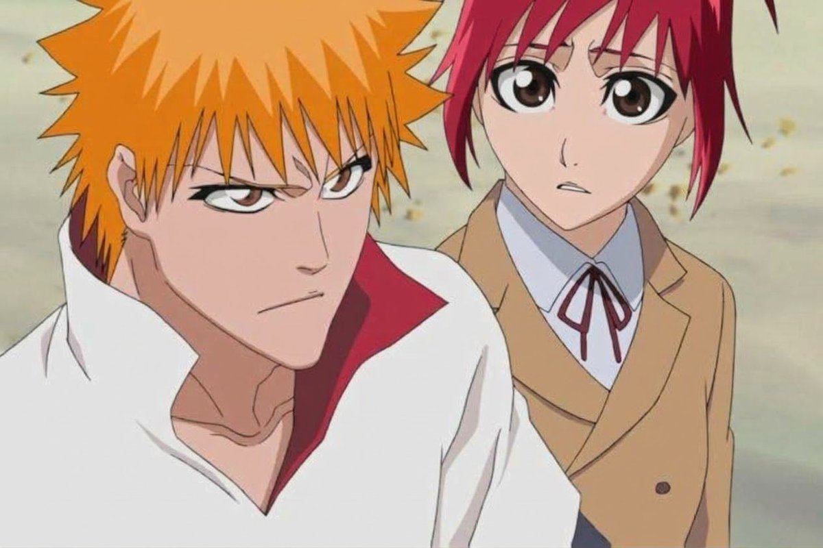Synibeck's tweet photo. @ValisSni Ten en cuenta que Kubo quería que Senna fuera la novia de ichigo, Ichika es la versión reciclada de ella así que no te sorprenda que Ichika y Kazui serán pareja a futuro https://t.co/ACC72SWjpn