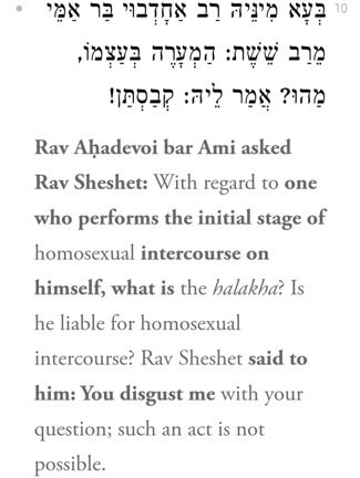 moseshessstan's tweet photo. Antisemites: the Talmud says goys are slaves.

The actual Talmud: is it gay to suck your own dick? https://t.co/WhoXsC58g1