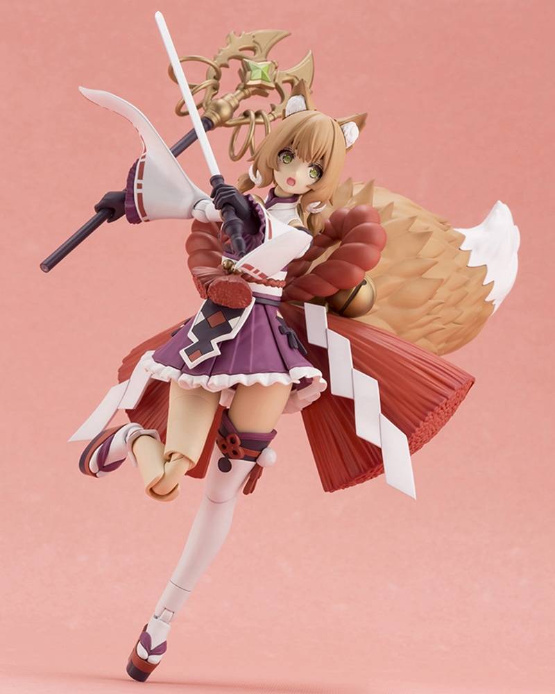 Nin_Nin_Game's tweet photo. Yukumo is ready for battle! 🦊

From ARCANADEA, Yukumo arrives as a customizable plastic model kit by Kotobukiya, with interchangeable parts for both Normal Mode and combat-ready Wilize Mode.
Pre-order now 👉 https://t.co/zfBkucr4VH

#ARCANADEA #Yukumo #Kotobukiya #Necomi #PlasticModel #ModelKit