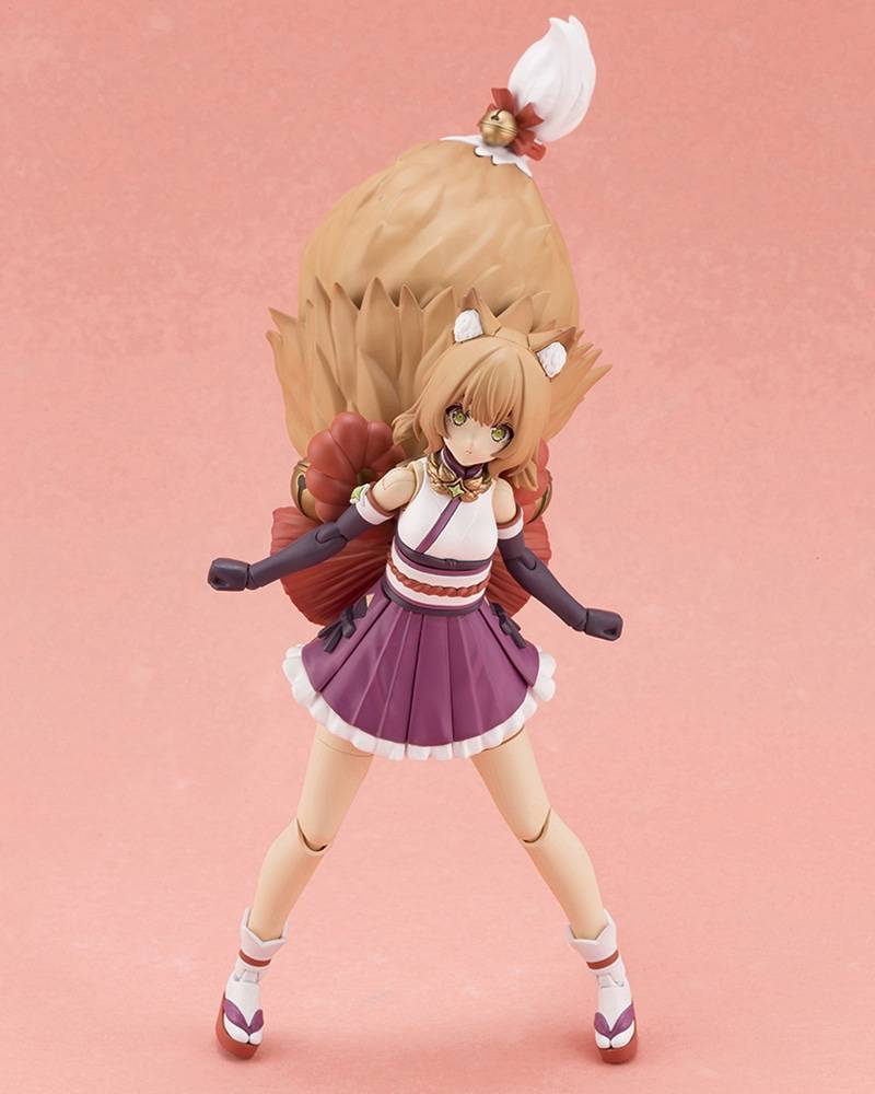 Nin_Nin_Game's tweet photo. Yukumo is ready for battle! 🦊

From ARCANADEA, Yukumo arrives as a customizable plastic model kit by Kotobukiya, with interchangeable parts for both Normal Mode and combat-ready Wilize Mode.
Pre-order now 👉 https://t.co/zfBkucr4VH

#ARCANADEA #Yukumo #Kotobukiya #Necomi #PlasticModel #ModelKit