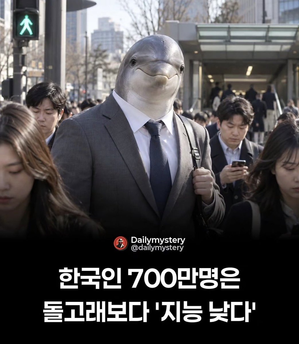 ObserverKR's tweet photo. 🇰🇷 한국인 700만명은 돌고래보다 '지능 낮다'

일단 여러사람 머리속에서 지나갔고...🤪🤣 https://t.co/kMwyFtVX3B