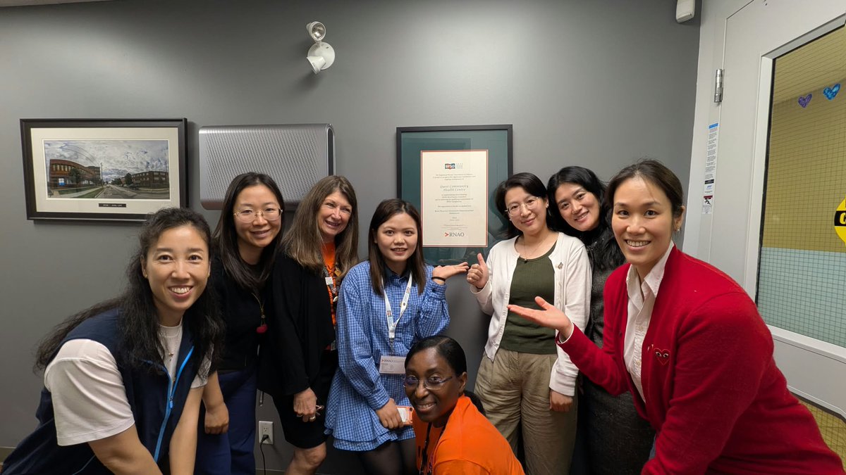 JanetCheeRNAO's tweet photo. Amazing study tour at @RNAO #BPSO Quest Community Health Centre in St. Catherines. 6 nurses from China learned about what BPSO and evidence-based practice looks like in a primary care and community outreach environment. @DorisGrinspun @Jenjen027435 https://t.co/jEWlgUvebH