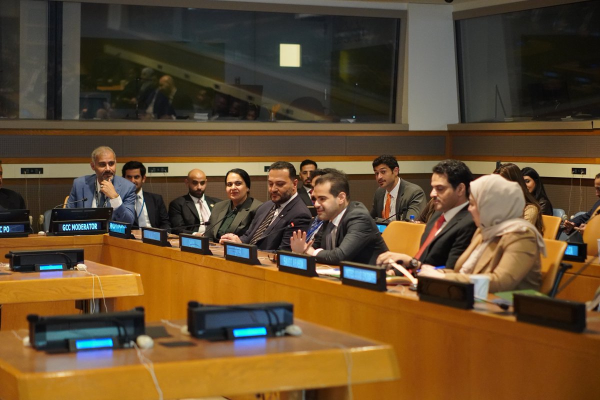 GCCtoUN's tweet photo. The GCC Observer Office and the mission of Bahrain to the UN ( GCC presidency) in Collaboration with the DPPA -PBPSO organized today the joint GCC-PBPSO exchange workshop, "Introduction to the Peacebuilding and Peace Support Office and the Peacebuilding Architecture" https://t.co/CKpXaDwpHO