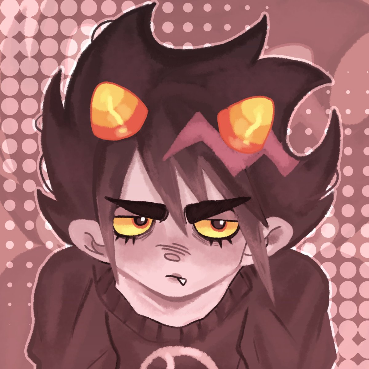 sugaredpegasus's tweet photo. Have a kk! #homestuck 🖤 https://t.co/UeA0d4iAeV