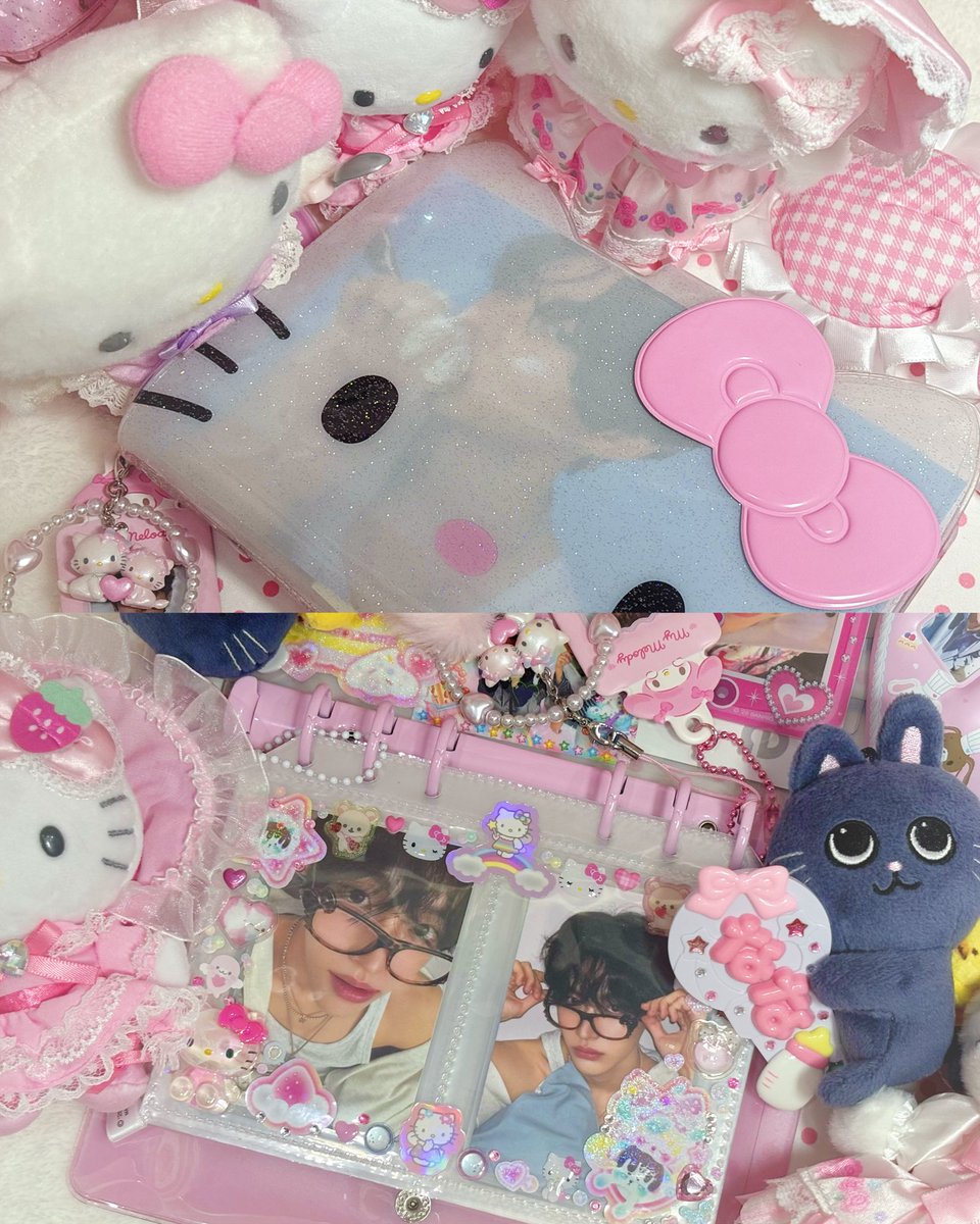 pi3sugar's tweet photo. キティちゃんのバインダ ^ > · − ^♡ น่าลั้คมากๆๆ ทุกคนต้องมีอะ 🥺 

#wonbin #원빈 #riize #라이즈 🐈‍⬛🩷 https://t.co/TBuRZowIgQ