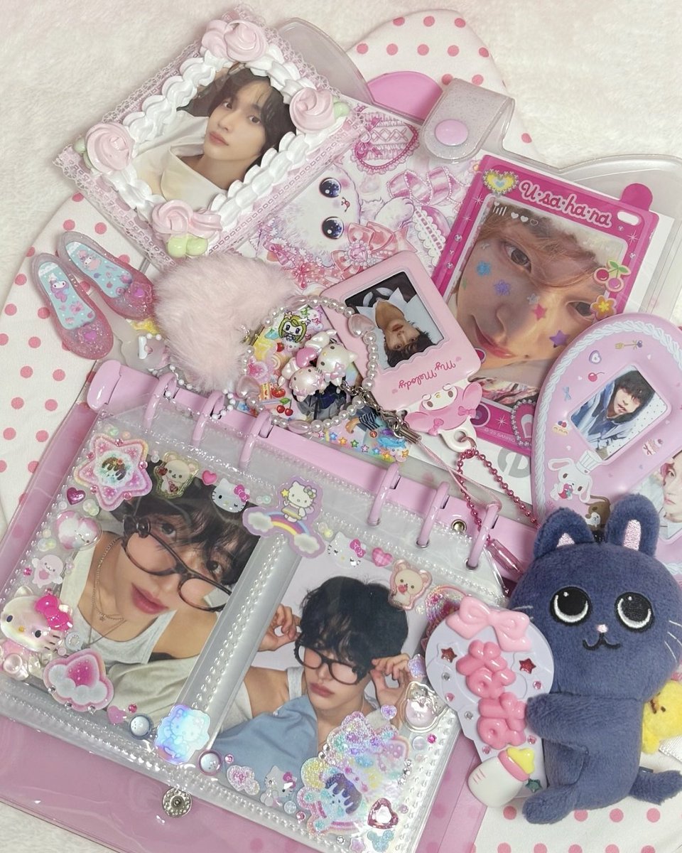 pi3sugar's tweet photo. キティちゃんのバインダ ^ > · − ^♡ น่าลั้คมากๆๆ ทุกคนต้องมีอะ 🥺 

#wonbin #원빈 #riize #라이즈 🐈‍⬛🩷 https://t.co/TBuRZowIgQ