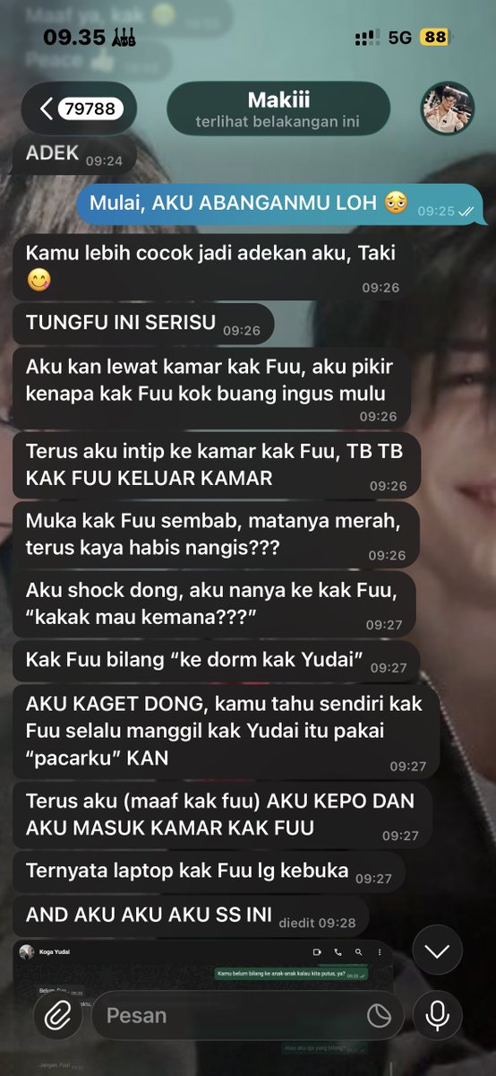 suamifuma's tweet photo. #kenghum ft #maktak katanya kak Keng dan kak Hum putus, ya? (1) https://t.co/xaXIz55n9Q