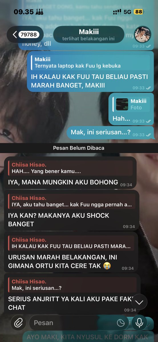suamifuma's tweet photo. #kenghum ft #maktak katanya kak Keng dan kak Hum putus, ya? (1) https://t.co/xaXIz55n9Q