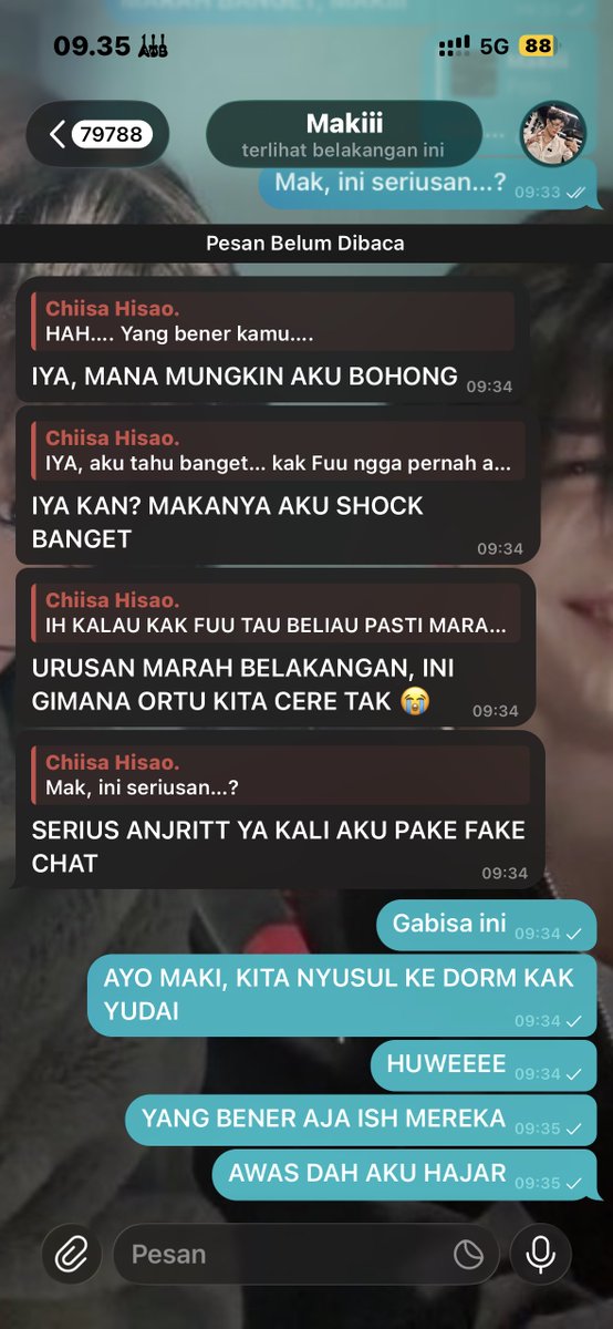 suamifuma's tweet photo. #kenghum ft #maktak katanya kak Keng dan kak Hum putus, ya? (1) https://t.co/xaXIz55n9Q