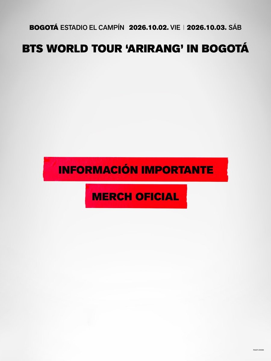 ARMYBogotaCol's tweet photo. Desde @paramo_presenta comparten los puntos de venta de merch en el estadio 💜

Para dudas, comentarios, sugerencias, les dejamos el post original en IG https://t.co/erW3PhtTOw https://t.co/o6aVc8skBJ