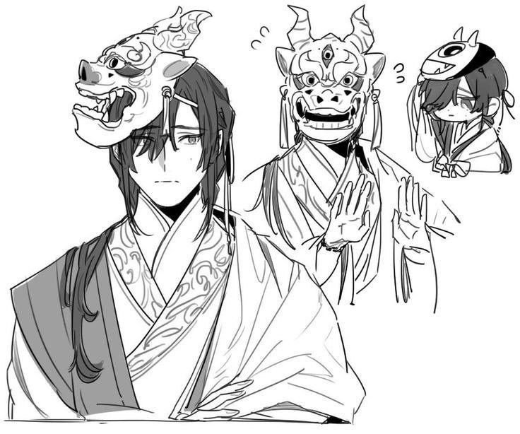 CaptainbreakJ's tweet photo. You ever see a way someone draws a character and it changes your who brain chemistry on how you viewed them physically?

This happened to me TWICE in TGCF

One fan art and the Donghua

 theres this fanart of Yin Yu
#tgcf #yinyu https://t.co/4ZBgGLILMI
