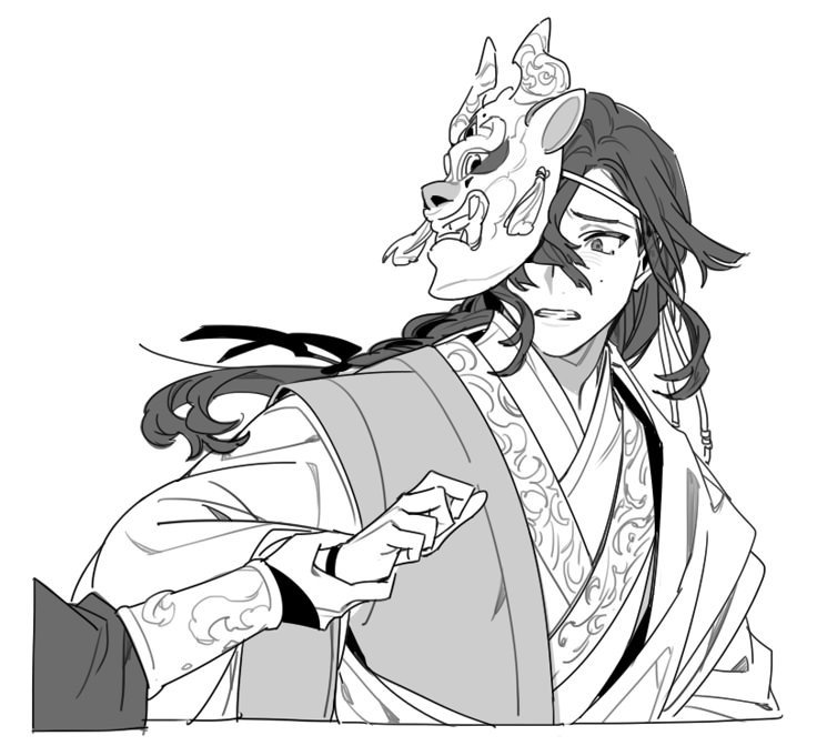 CaptainbreakJ's tweet photo. You ever see a way someone draws a character and it changes your who brain chemistry on how you viewed them physically?

This happened to me TWICE in TGCF

One fan art and the Donghua

 theres this fanart of Yin Yu
#tgcf #yinyu https://t.co/4ZBgGLILMI