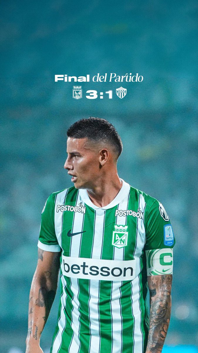 Fannygonzalezt's tweet photo. Ganamos 3-1 en un gran partido mi Atlético Nacional de mi vida. 🇳🇬💚🤍 #SDVSF https://t.co/4gS5gxrAal