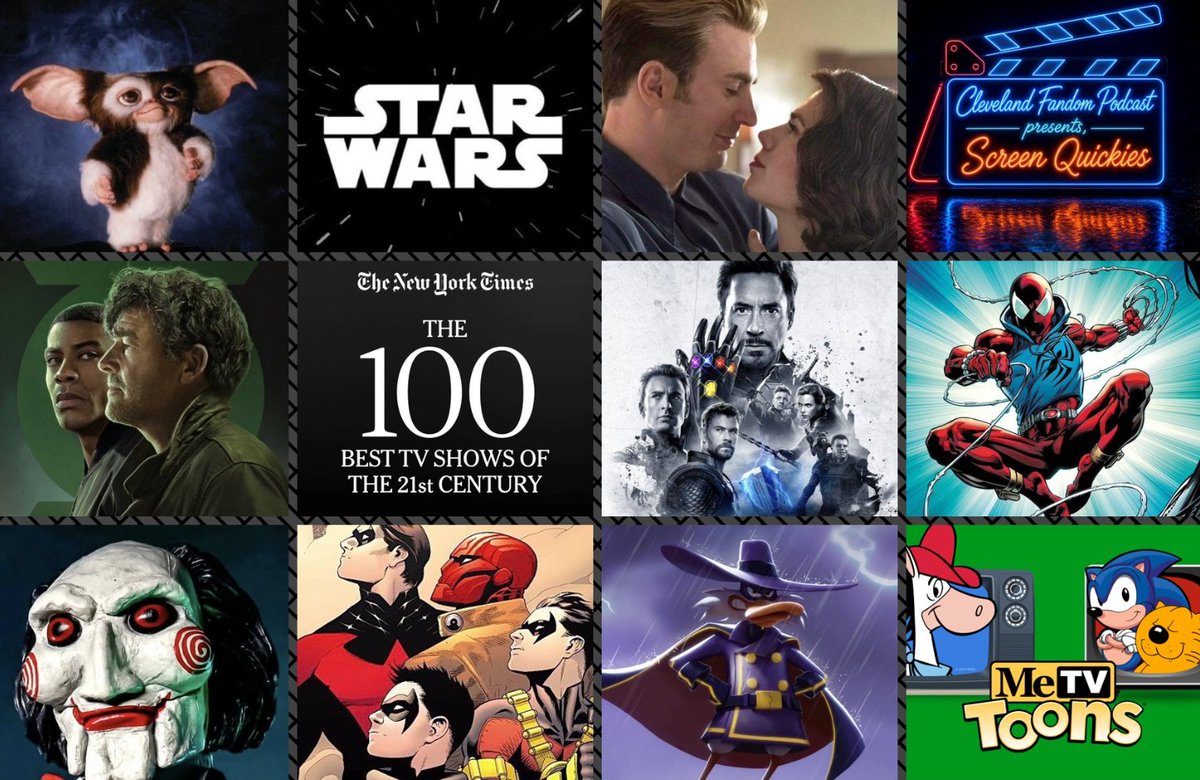 CLEFandomPod's tweet photo. #ICYMI 

Screen Quickies Ep. 71: Top 100 TV Shows This Century, Avengers Endgame Encore New Scenes, New Spider-Man Series & More

#ApplePodcast #Spotify #Movies #TV #Lanterns #Marvel #SpiderMan #AvengersEndgame #AvengersDoomsday #NYT #Top100

APPLE PODCASTS: https://t.co/lld7AQhzaf

SPOTIFY: https://t.co/LykM5axPoR