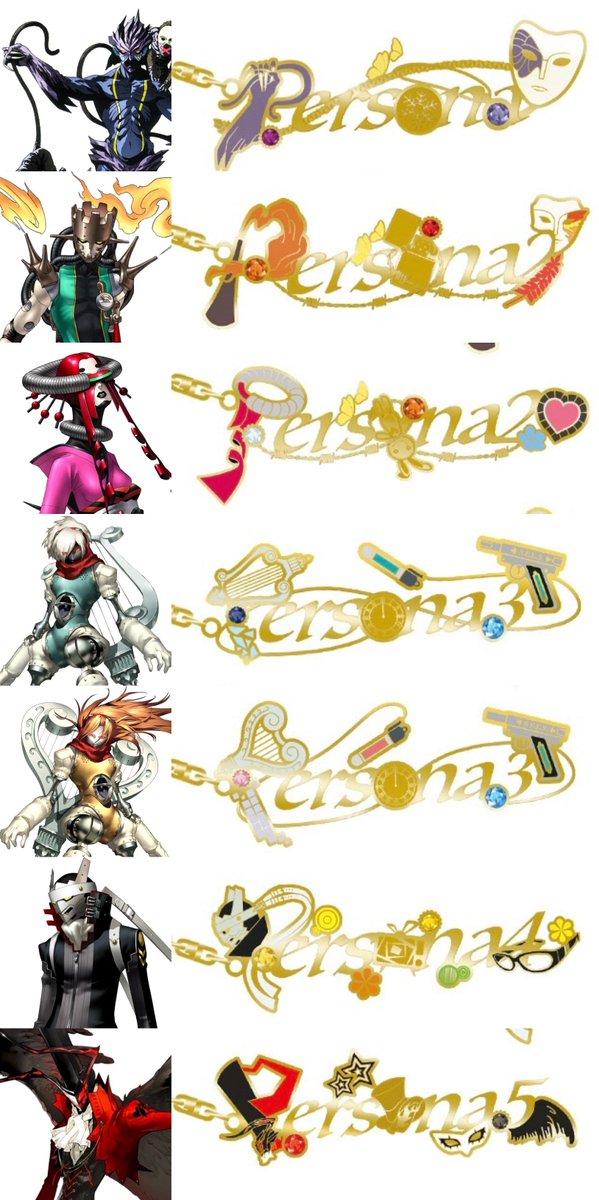 spicyykaraage's tweet photo. Their Personas forming the letter P……..it’s peak……. https://t.co/vN2J3WrrEz