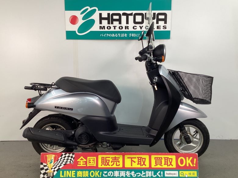 HATOYA_Motors's tweet photo. トゥデイが入荷しました
2010年モデル！ウインドスクリーン・バスケット付き！
詳細はコチラ↓
https://t.co/LdVa9iG8is
#HONDA #ホンダ #はとや上尾店 https://t.co/HJxGo57wrv