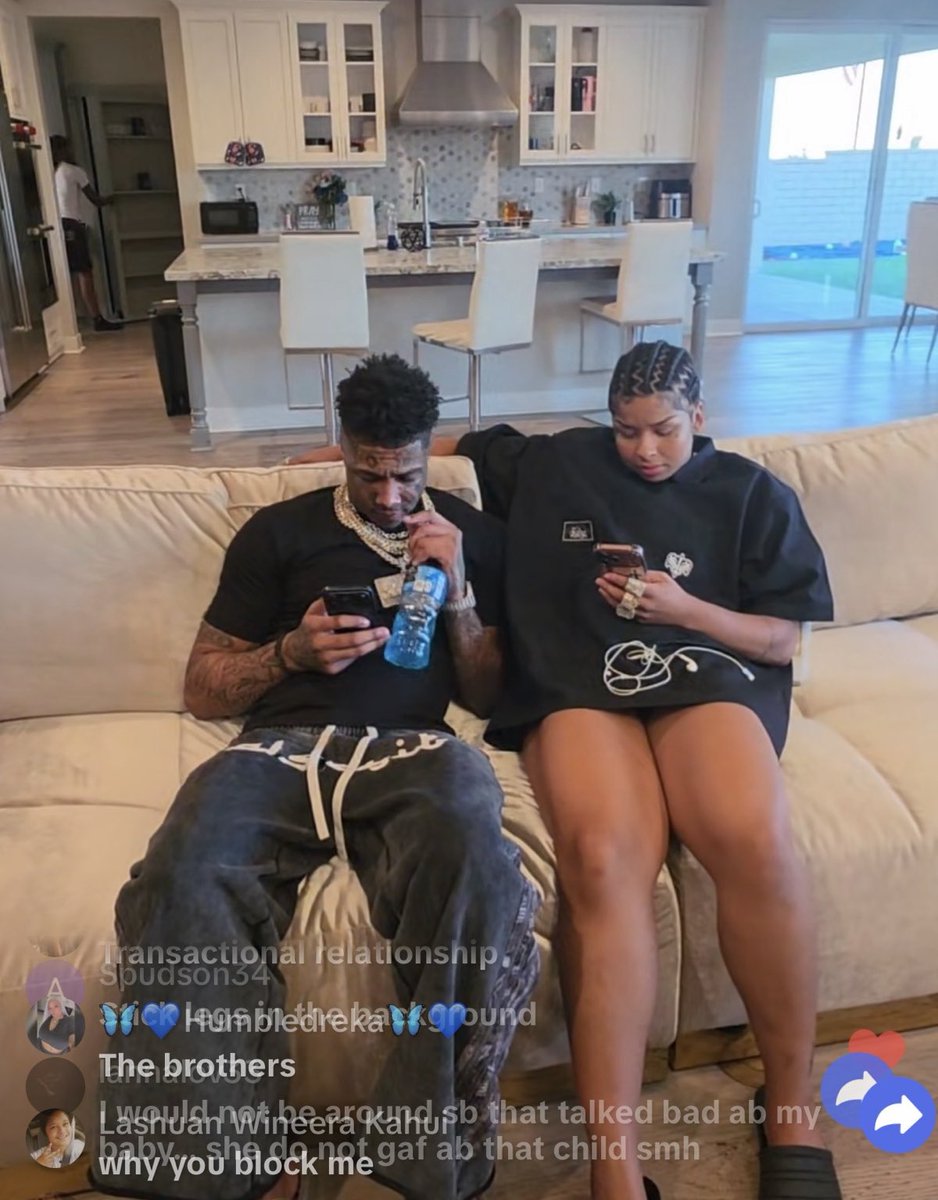 ExposinChrisean's tweet photo. Didn’t you call Chrisean a “manly bitch” numerous times but yet you kicked out your newborn to move this young man in? 🌈 @bluefacebleedem https://t.co/mVQqgWs4OT