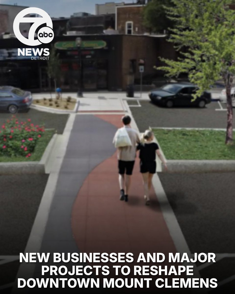 wxyzdetroit's tweet photo. Downtown Mount Clemens is changing fast.
New businesses, apartments, and major development projects are helping reshape the city’s future.
What changes would you like to see downtown?
#MountClemens #MacombCounty https://t.co/OJ4n79jK2Y