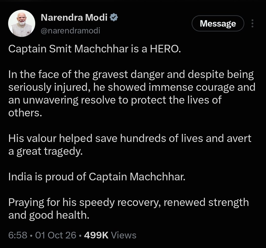 CivilsNetwork's tweet photo. भारतीय पायलट 🫡🫡 

Captain Smit Machchhar https://t.co/kZcawF9zzx