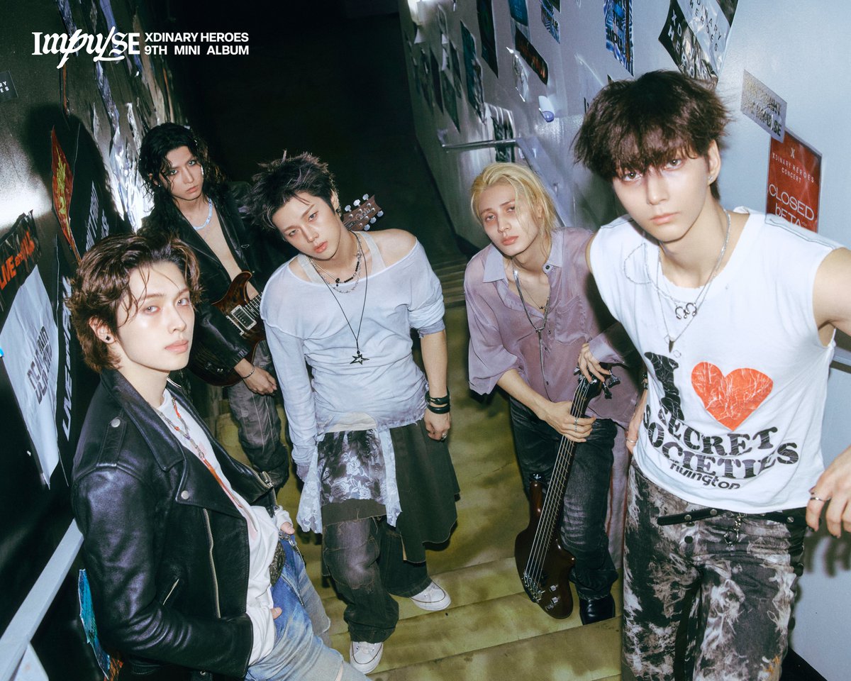 XH_official's tweet photo. Xdinary Heroes(엑스디너리 히어로즈)
9th Mini Album <IMPULSE>
Group Teaser Image 3

2026.10.12 MON 6PM (KST)
🫀TITLE "Obsessed with Youth"

#XdinaryHeroes #엑스디너리히어로즈
#IMPULSE
#Obsessed_with_Youth
#WE_ARE_ALL_HEROES https://t.co/vJjmpXYUY9