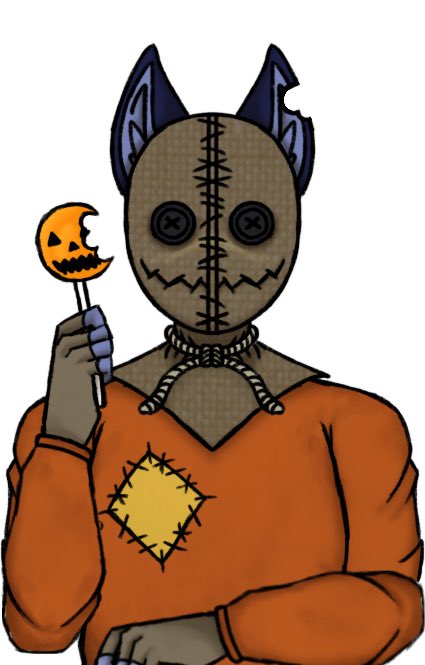 YumikoWolf's tweet photo. Happy Halloween! (Well early Halloween) my community voted for my next model and they wanted a horror movie IP as my costume this year, so I present: Sam from the 2007 Horror/Comedy Trick ‘r Treat! https://t.co/MbUH3ybnx5