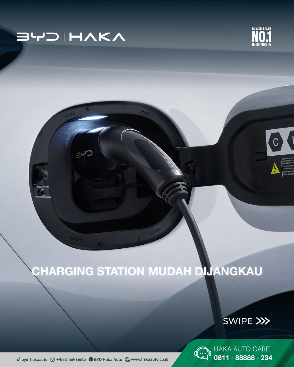 bydhakakarebosi's tweet photo. Masih ragu pindah ke BYD? 👀
Coba lihat lebih jauh dari sekadar mobilnya.

Mulai dari teknologi dan kualitas produk, jaringan dealer yang terus bertambah, akses charging station yang semakin mudah, hingga kehadiran pabrik BYD di Indonesia. 
 
#BYD #BYDHaka #ElectricVehicle https://t.co/la7b0UPjF3