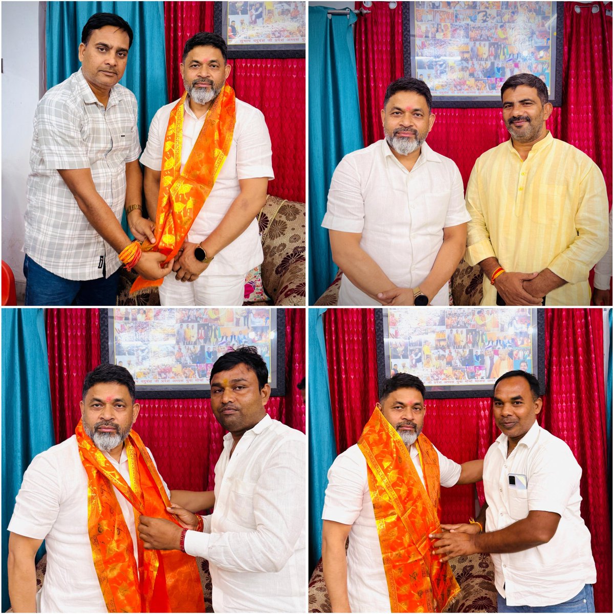 MrYaduvansh's tweet photo. बस्ती बड़ेवन आवास पर विधान परिषद क्षेत्र बस्ती-संतकबीरनगर-सिद्धार्थनगर के जनप्रतिनिधियों, कार्यकर्ताओं एवं नागरिक बंधुओं से भेंट कर उनका कुशलक्षेम जाना।
@BJP4India @BJP4UP @narendramodi @AmitShah @NitinNabin @mppchaudhary @idharampalsingh https://t.co/OM0eb3a2NY