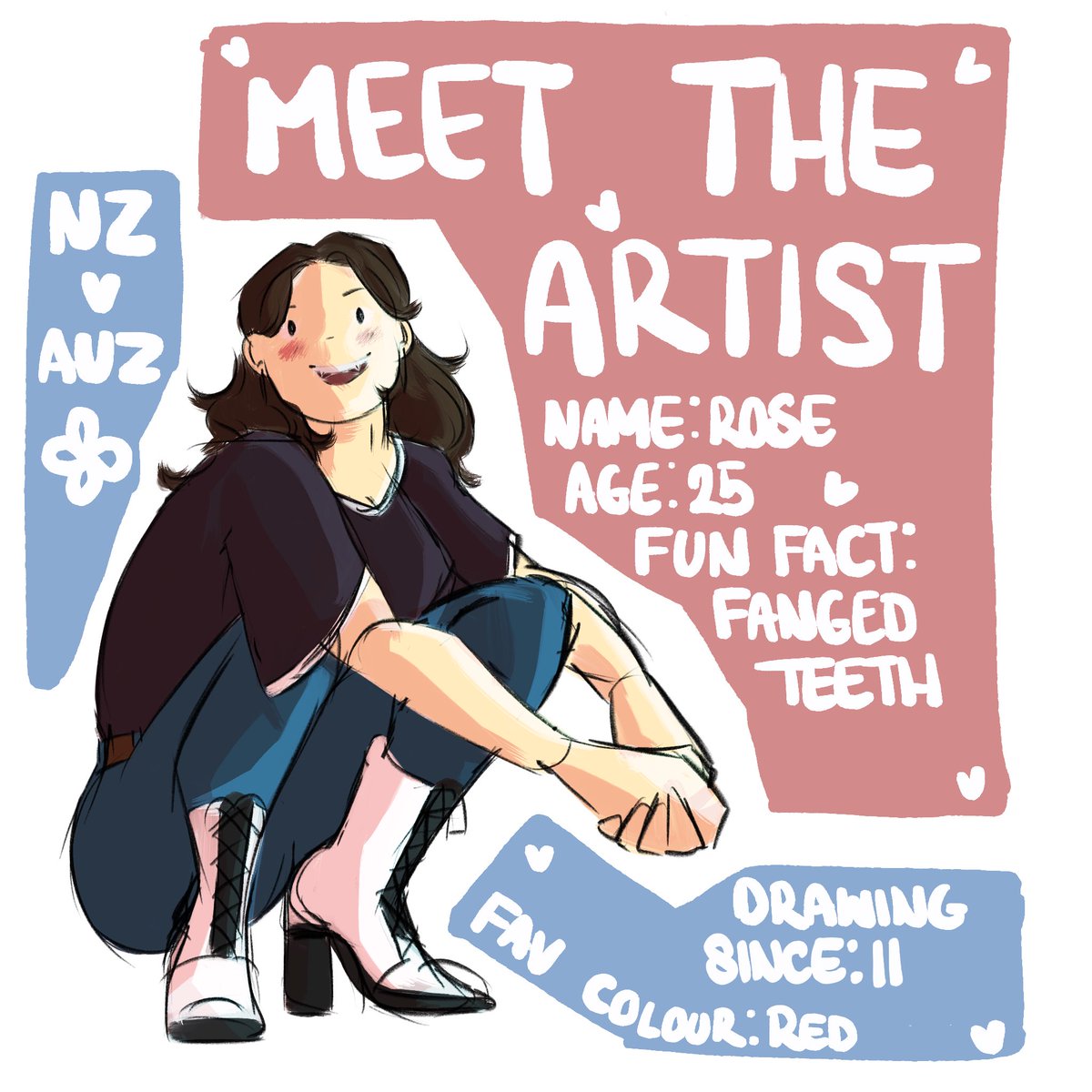 RosewatchDoodle's tweet photo. 🌸🪷 Meet the artist 🪷🌸
#meettheartist #artmootsㅤ #digitalartㅤ #artㅤㅤ #digitalwork https://t.co/v5RXRqAELF