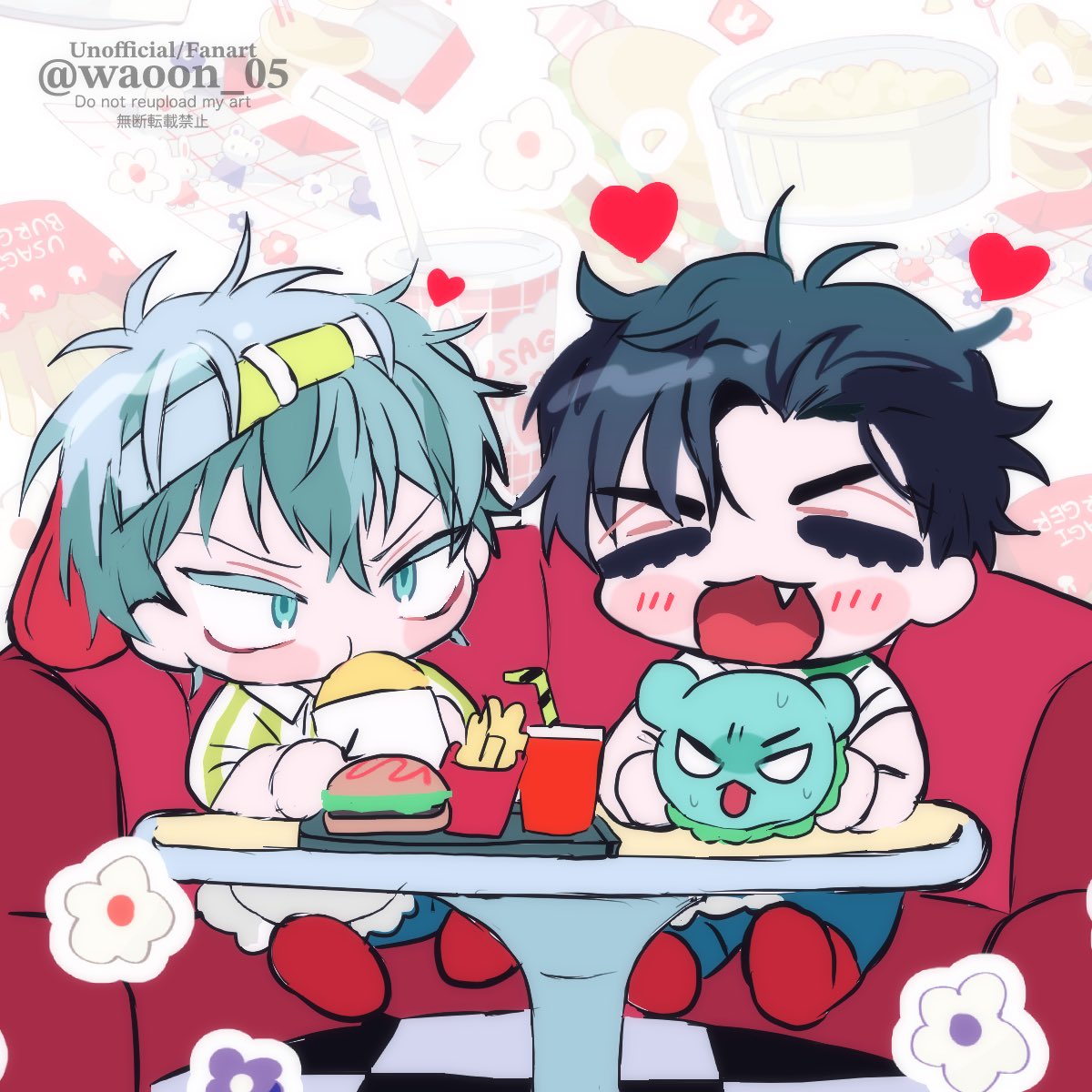 waoon_05's tweet photo. 休憩中➰🧼🍔　#ivantill #ivti https://t.co/CmOYL6FtkH
